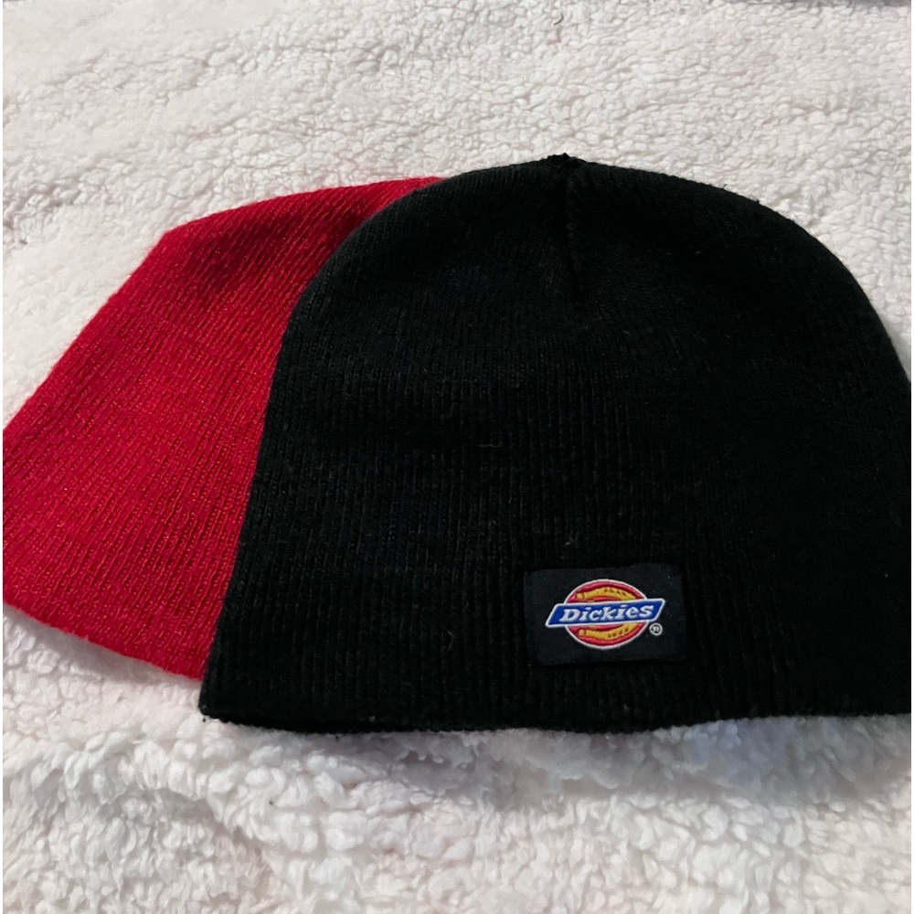 two winter hats one size